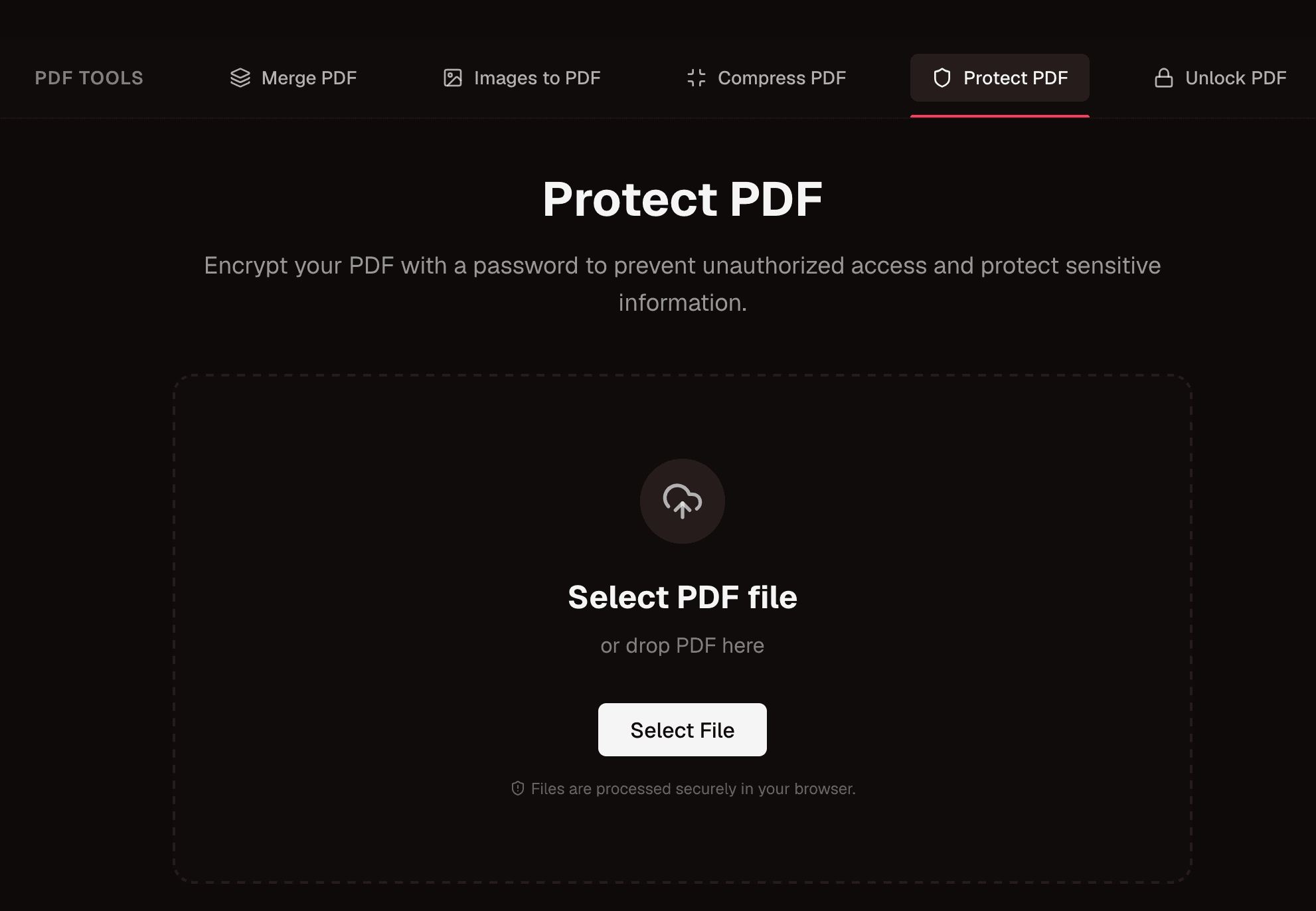 Arcanize Protect PDF tool