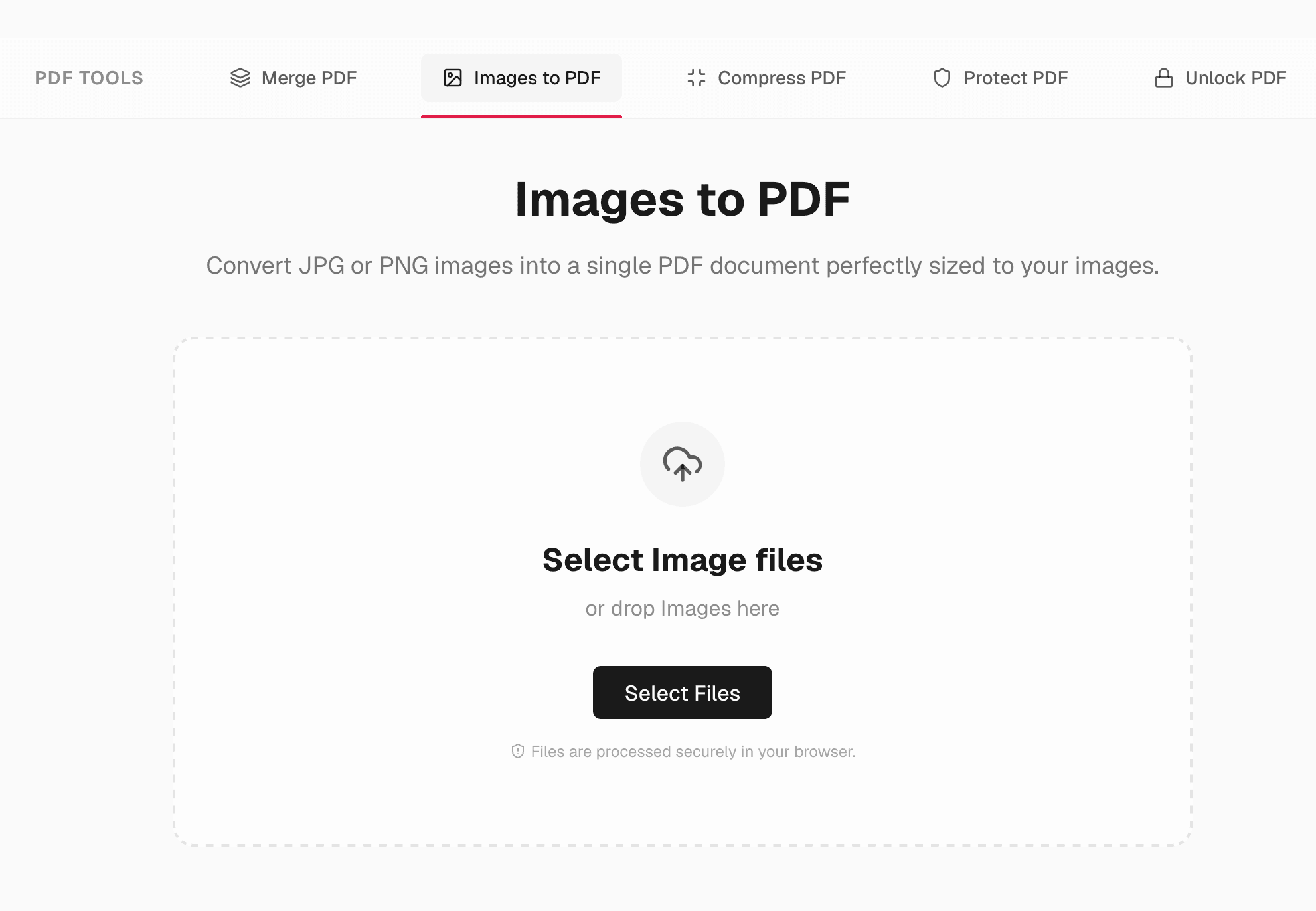Arcanize Images to PDF tool